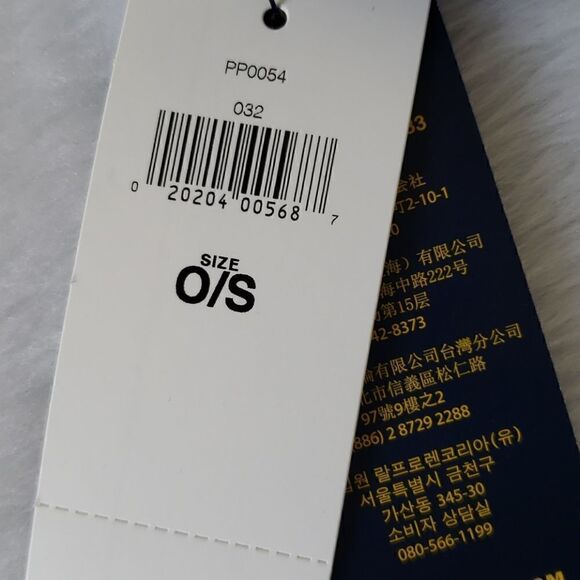 Polo Ralph Lauren Merino Wool Cuffed Beanie Unisex Hat Pony Logo Tan Gray New - Picture 5 of 5